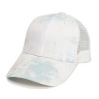 Moteriškos vasarinės tinklelio beisbolo kepuraitės su surišamu uodegėlės skyriumi, madingos dažytos mazgais, užsegamos snapback kepuraitės, didmeninė prekyba, kepurė, moteriška sportinė kepuraitė Adjustable