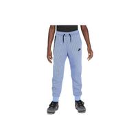 Nike Tech Fleece Letter Logo Drawstring Casual Knit Sports Pants Kids bottoms Polar-Blue FJ6025-450 M