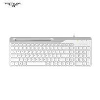 A4TECH FK25 Wired Ultra-Thin Office Keyboard balta