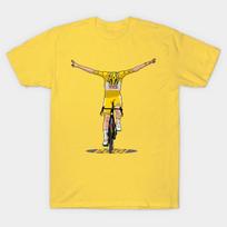 Men Black Print T-shirt Pogi And Bow No-Cut Transfer Paper Print Cotton Tshirt M geltona
