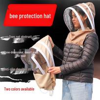 3D Protective Beekeeping Hat with Thickened, Breathable High-Definition Veil and Anti-Insect Features