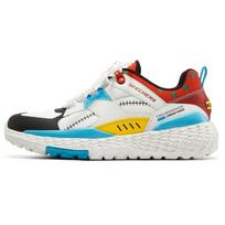 Skechers One Piece X Monster Odos Tinklelio Franky Spalvos Vidutinio Aukščio Laisvalaikio Batai Moteriški Kedai Juodi Balti Raudoni 896040-WMLT 39 white