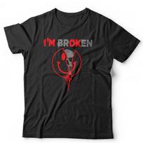 Mental Health Tshirt I'm Broken OK Unisex PTSD Veteran Anxiety S