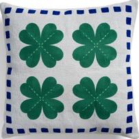 &K Amsterdam Pagalvėlės užvalkalas Patch Clover 50 x 50 cm