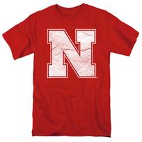 Nebraskos universitetas Suaugusiųjų marškinėliai Suplėšyti Pagrindiniai, Raudoni, S-5XL S įvairiaspalvis