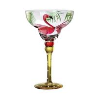 Colorful Margarita Cup Mexicans Hand Painted Cocktail Drinkware Champagne Glass Decoration For Parties And Gift Giving