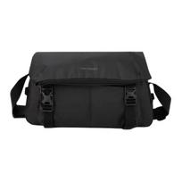 Converse Polyester Messenger Bag, Shoulder Bag, Crossbody Bag Regular Unisex Black 10027969-A02