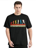 Tennis Evolution Tennis Ball Grand Slam Funny T Shirt For Men Vintage T-shirt Clothing Oversized Graphic Tees Cotton Tops S įvairiaspalvis