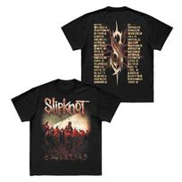 Art Retro Photo SLIPKNOT Dark Punk Band T-Shirt 100% Cotton Graphic Tee Men Women Summer Streetwear Top S įvairiaspalvis