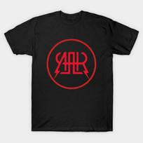 Men Black Print T-shirt The All American Rejects No-Cut Transfer Paper Print Cotton Tshirt S juoda