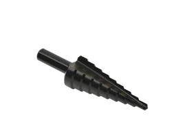 Pakopinis grąžtas Geko G38561, metalas/plienui/plastikas, hss-tialn, cilindrinis, 4-20 mm x 6.4 cm