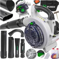 Benzininis lapų pūstuvas Wuber 750 W, maišo talpa 50 l, svoris 4,4 kg