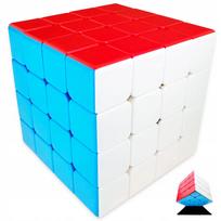 ORIGINALUS 4x4 KUBAS SUREGULIUOTAS GREITAS LOGINIS KUBAS 4x4x4 + STOVAS