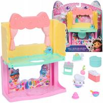 Gabby's Dollhouse filmų serijos žaidimų rinkinys: virtuvėlė su pyragaičiu Cakey