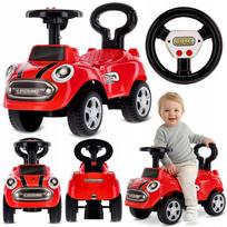 Sun Baby GO GO Fassion vaikiškas automobilis-stūmdukas, raudonas