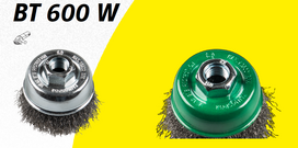 KLINGSPOR TAURELIO FORMOS ŠEPETYS 65mm M14 BT600W IŠ NERŪDIJANČIO PLIENO BANGUOTA VIELA