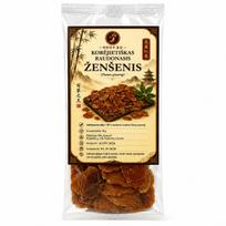 Korėjietiškas raudonasis ženšenis (Panax ginseng) griežinėliais, 50 g