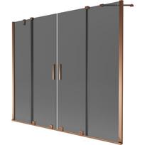 Vonios sienelė Mexen Velar Duo, 170 cm x 150 cm, rose gold sp./tonuotas