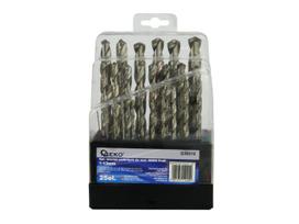 Metalo grąžtų rinkinys Geko G38215, metalas, hss, cilindrinis, 1-13 mm x 17 cm