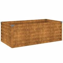 vidaXL Pakelta sodo lysvė, 100x50x36 cm, Corten plienas
