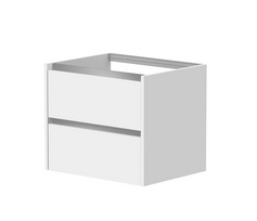Spintelė po stalviršiu KAME CITY, BUC/6-3DR/D02P1, aliuminio profiliai, 60 cm, Matinė balta