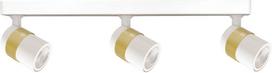 Šviestuvas lubų Light Prestige Anillo 3 Spot LP-770/3W WH, GU10, 3 x 50 W, aukso sp./balta sp.