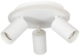 Šviestuvas lubų Light Prestige Parma WH LP-0612/3C Round, GU10, 3000 - 6000 °K, 3, aukso sp./balta sp.