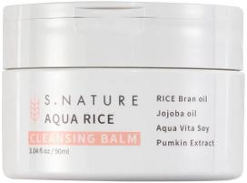 Valomasis veido balzamas S. Nature Aqua Rice, 90 ml