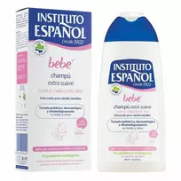 "Instituto Español" kūdikių šampūnas "Extra Soft" jautriai naujagimių odai be alergenų 300ml