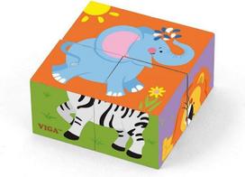 ''Zoo Puzzle Viga Toys'' medinis galvosūkis