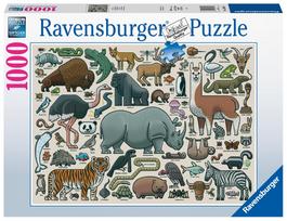Ravensburger 1000 Puzzle Dėlionė: Your Wild Animal