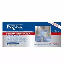 Naturvital serumas nuo plaukų slinkimo ampulės 7x12ml