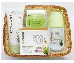 "Babaria" kremas "Aloe Vera" 50 ml, 3 dalių rinkinys