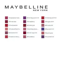 Maybelline New York Superstay 24H Skysti lūpų dažai, spalva - 542 Cherry Pie