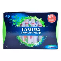 "Tampax Pearl Compak Super" 36 vienetai