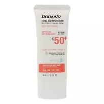 "Babaria' Saulės daugiafunkcinis apsauginis kremas nuo pigmentinių dėmių Spf50 50ml