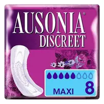 "Ausonia Discreet" higieniniai paketai "Maxi Urinary Incontinence" 8 vienetai