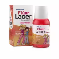 Lacer™ Fluoridas 0,2 braškių burnos skalavimo skystis 100ml