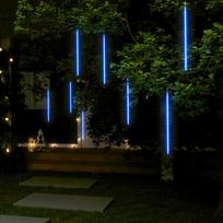 Girlianda meteorų lietus, 8vnt., 50cm, 288 mėlynos LED lemputės