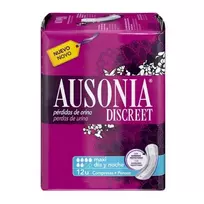 "Ausonia Discreet Maxi" higieniniai įklotai 12 vienetų