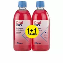 Oralkin burnos skalavimo skystis 500ml + 500ml Nemokama