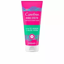 Intymios higienos prausimo želė Carefree Duo Effect su žaliąja arbata ir alavijais, 200ml