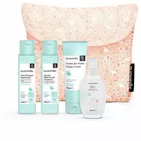 Suavinex "Baby Care Essential" tualeto reikmenų maišelis rožinis 1vnt