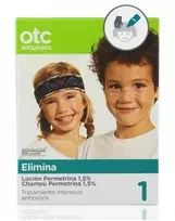 Otc galvos utėlių gydymo paketas losjonas 125ml šampūnas 125ml
