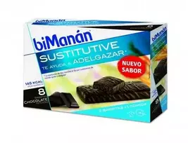 Bimanán Beslim Barritas Chocolate Intenso 10uds