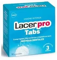"Lacer Protabs" dantų protezų valymo tabletės 32 vnt