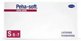 Hartmann Peha-Solf nitrilo baltos spalvos be miltelių dydis mažas dydis