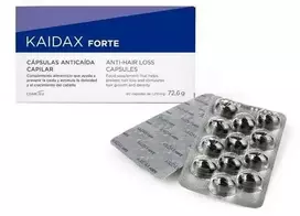 "Kaidax Forte" nuo plaukų slinkimo 60 kapsulių