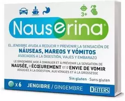 Deiters Nauserina 6 tabletės