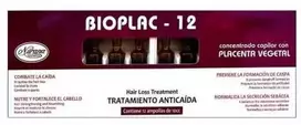 "Nurana Bioplac-12" priemonė nuo plaukų slinkimo Ampulės 12x10ml